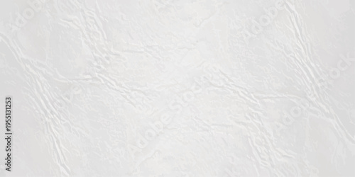 White crumpled paper texture background, elegant abstract wrinkled parchment surface with subtle shadows and creases