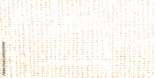 Orange grunge texture background with distressed halftone pattern, weathered rustic canvas effect for graphic design