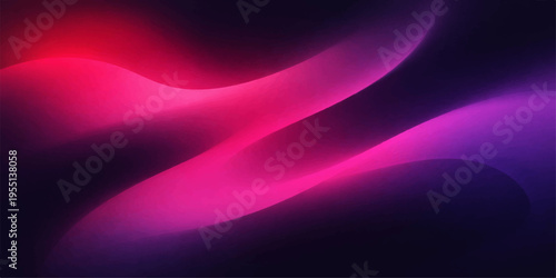 Abstract pink and purple flowing waves with glowing smooth lines and smoky textures background wallpaper