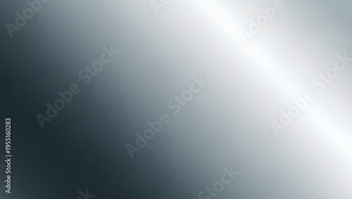 Metallic Silver Background With Diagonal White Light Gradient