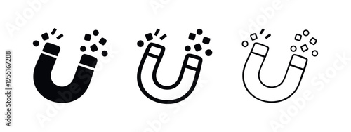 User Avatar Scan Icons for Facial Recognition and Account Verification