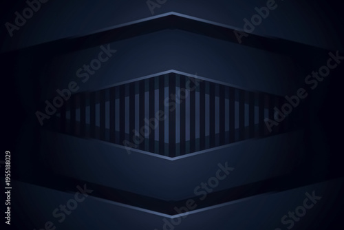 Wallpaper Mural Modern dark blue abstract background with geometric diamond shapes and vertical stripe pattern texture Torontodigital.ca