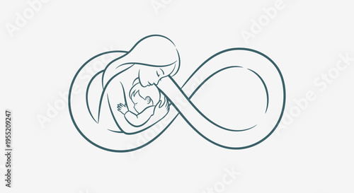 Detailed drawing of a pacifier.