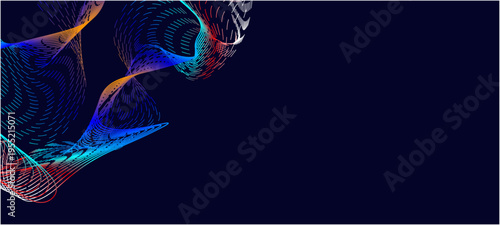 Foto Banner Concept in the Digital Style