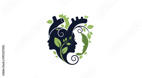 Black silhouette of castle and lizard.