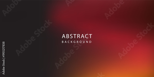 grainy warm gradient with noise orange black purple red blue colors banner poster cover abstract background design. gradient grain noise effect for social media, trendy Warm tone, and vintage style