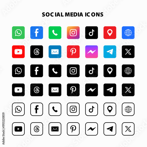 3D ICONS set
