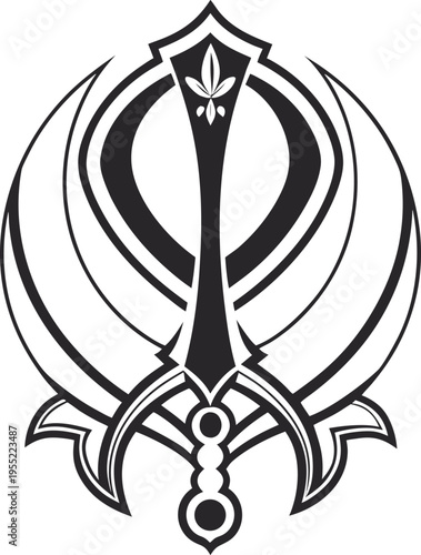 The kirpan sword is a symbol of sikh faith and bravery