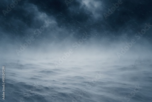 Dark clouds hover over a stormy sea with strong winds and heavy rain in an intense weather event