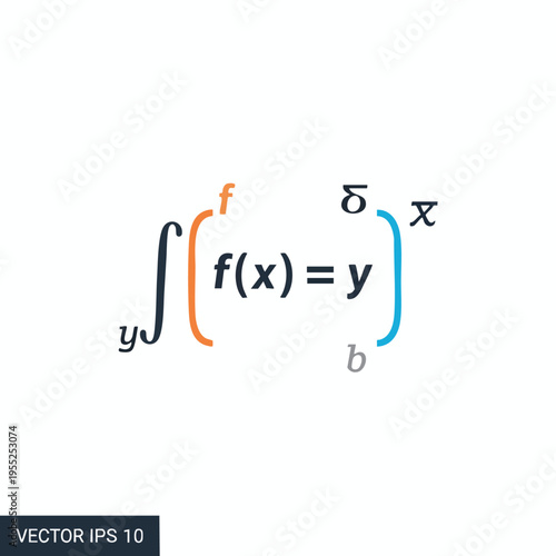 Mathematical equation with integral, variables, and equality
