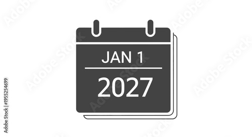 Calendar Page for January First.