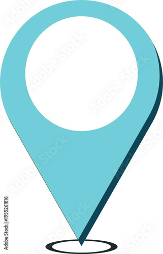 Minimalist Location Pin Icon picture