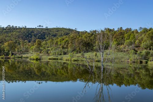 reflections on the water