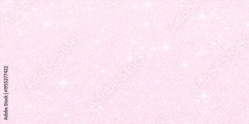 An enchanting background of gentle pink, glistening with ethereal, twinkling sparkles, evoking a sense of softness and magical charm.