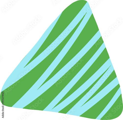 Colorful Abstract Shapes Set – Modern Decorative Doodle Elements Illustration