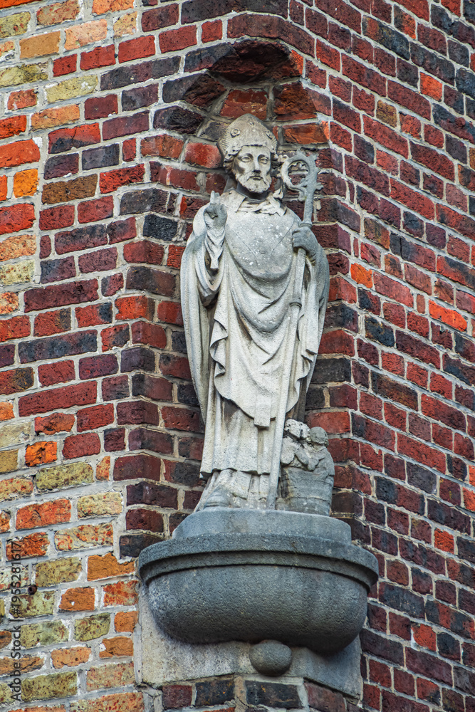 Fototapeta premium Brugge, Belgium in December