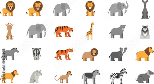 Vegetable Vector Set Featuring Carrot, Tomato, Onion, Pea Pod, and Broccoli for Healthy Food Illustrations