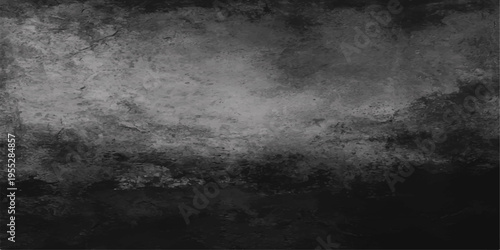 A vintage dark grey grunge paper texture featuring a rough surface with a smoky cloud pattern and old weathered fog effects for a blank textured backdrop