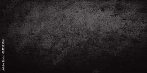 A dark vintage wallpaper featuring a rough gray concrete wall texture with an aged stone pattern and a dirty black grunge effect on a blank surface