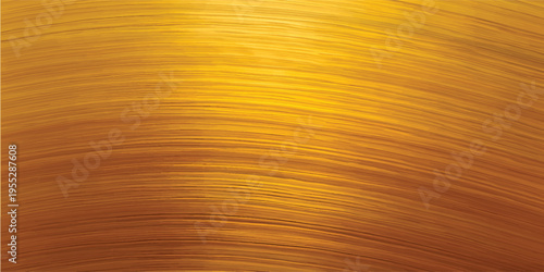 Natural dark brown golden wood grain texture pattern with elegant gold metal inlay on a polished timber plank surface for a luxury hardwood floor or wall panel design