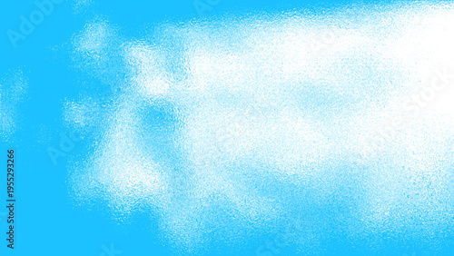 Vector Azure expanse embraces airy white cloud painted by watercolor with dreamy impression and evokes serenity