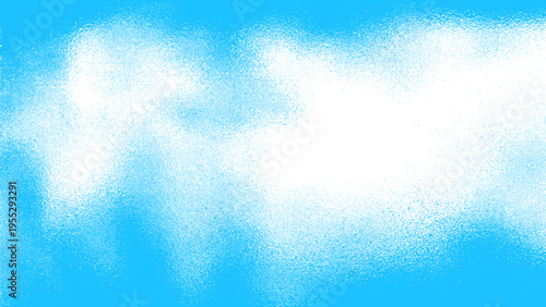 Vector Azure sky and puffy clouds drift, evoking serenity and calmness, with vaporous forms float and cirrus texture appears.