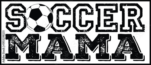 Soccer Mama Football T-shirt Design
