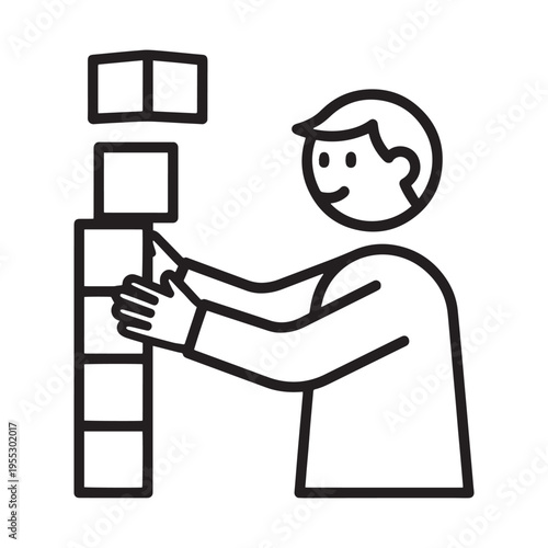 Business professional reviewing checklist on digital tablet in office setting