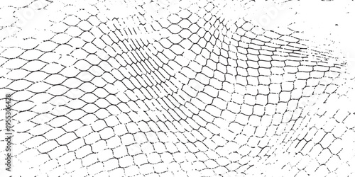Mesh texture for fishing nets. Grunge pattern for sportswear or soccer goal, volleyball net, basketball hoop, hockey, athletics. Mesh modern net.art