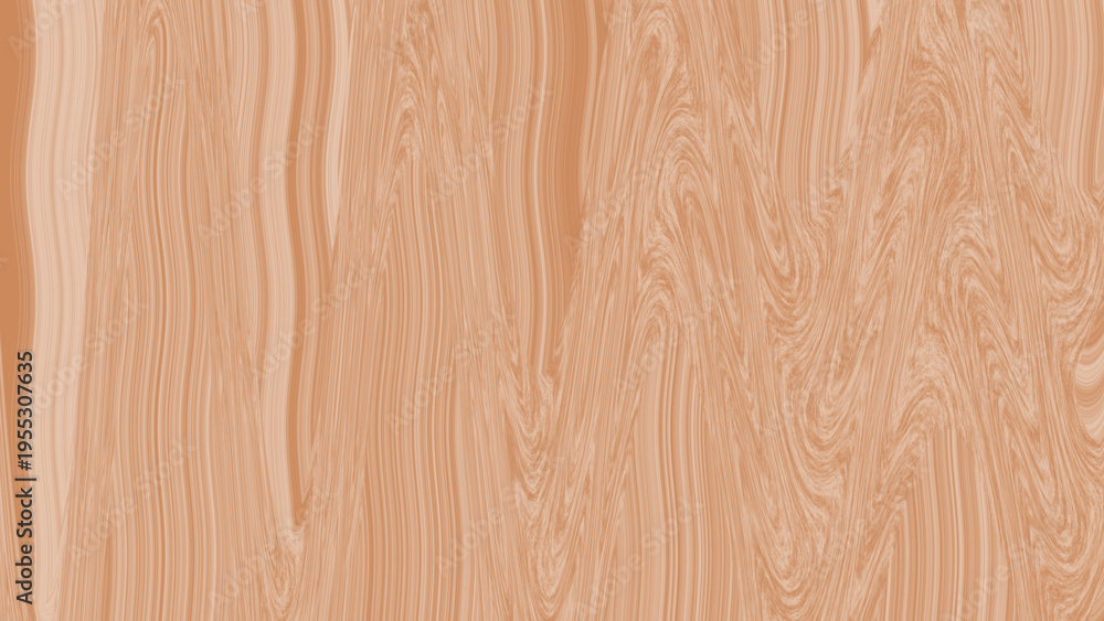 Fototapeta premium Abstract flowing lines pattern in monochromatic light brown shades for background design textures illustration