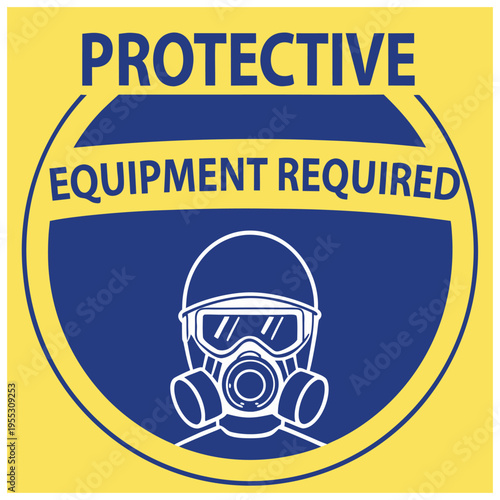 Professional Occupational Health and Safety Icon Illustration