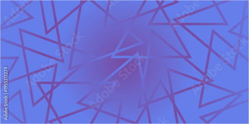 三角形が重なっている青い背景素材イラスト