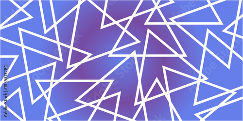 三角形が重なっている青い背景素材イラスト