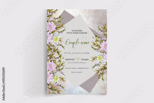 Save the date wedding invitation templates