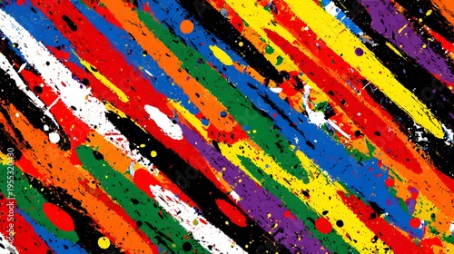 paint splash background with dynamic motion, high contrast colors, energetic composition