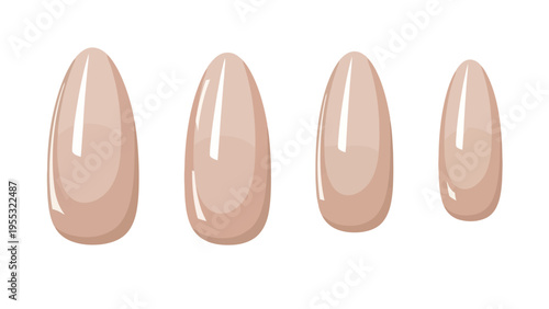 Nude Nail Set.