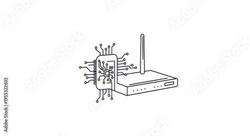 Router with Virus Alert.