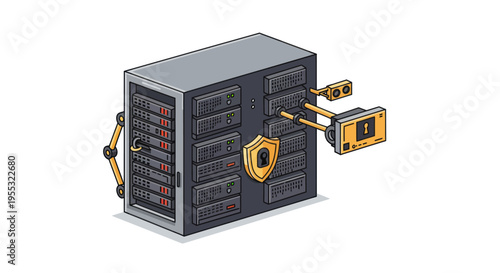 Server Room Security System.