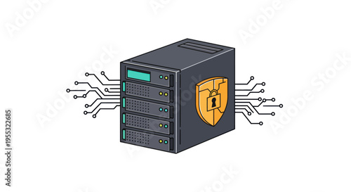 Server Security System Protection.