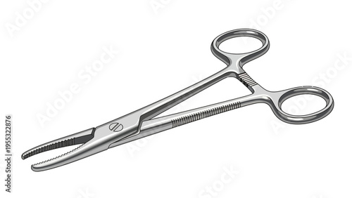 Surgical Forceps Medical Instrument.