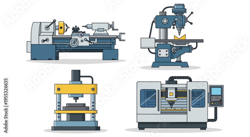 Industrial Machinery Equipment Tools.