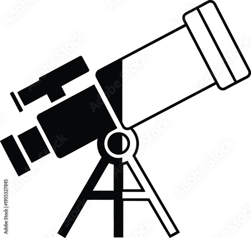 Telescope illustration Vector