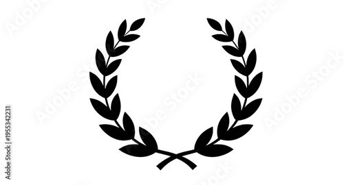 wreath, laurelwreath, laurel, leaf, leaves, branch, branches, foliage, botanical, plant, nature, olive, olivebranch, victory, award, honor, success, achievement, winner, champion, emblem, badge, crest