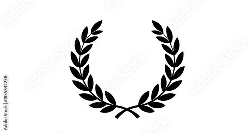 laurel, laurelwreath, wreath, leaf, leaves, branch, branches, foliage, botanical, plant, nature, olive, olivebranch, victory, award, honor, success, achievement, winner, champion, emblem, badge, crest