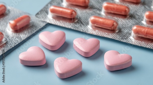 Beta Blocker Medication Pills Cardiac Drug Therapy Professional Medical Cardiology Healthcare Concept