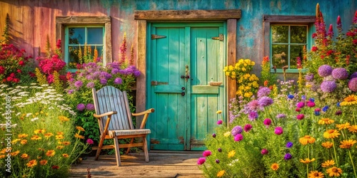 Charming Rustic Cottagecore Scene: Simple, Creative Home Decor