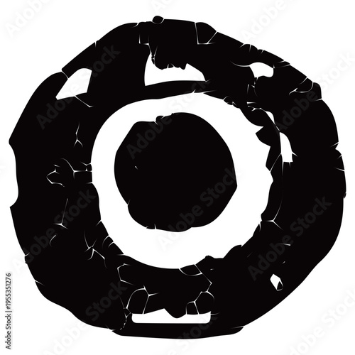 二重丸のアイコン・合格正解 幼稚園HPのためのベクターラインアイコン