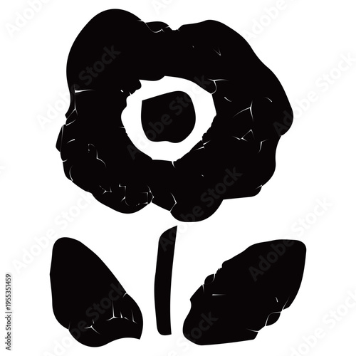 花のアイコン・植物の装飾 幼稚園HPのためのベクターラインアイコン