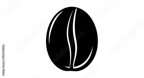 Vector ilustration of coffee bean