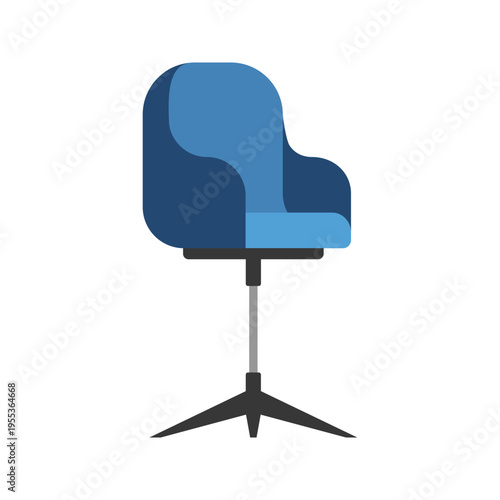 Large collection of colorful modern and classic chair icons for interior design